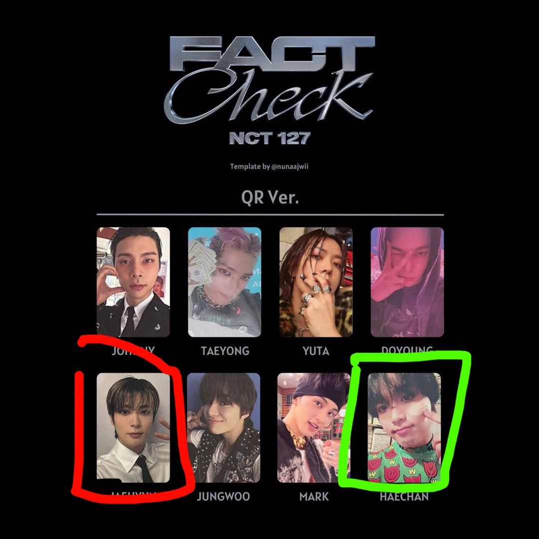 NCT127 Fact Check QR マーク - K-POP・アジア