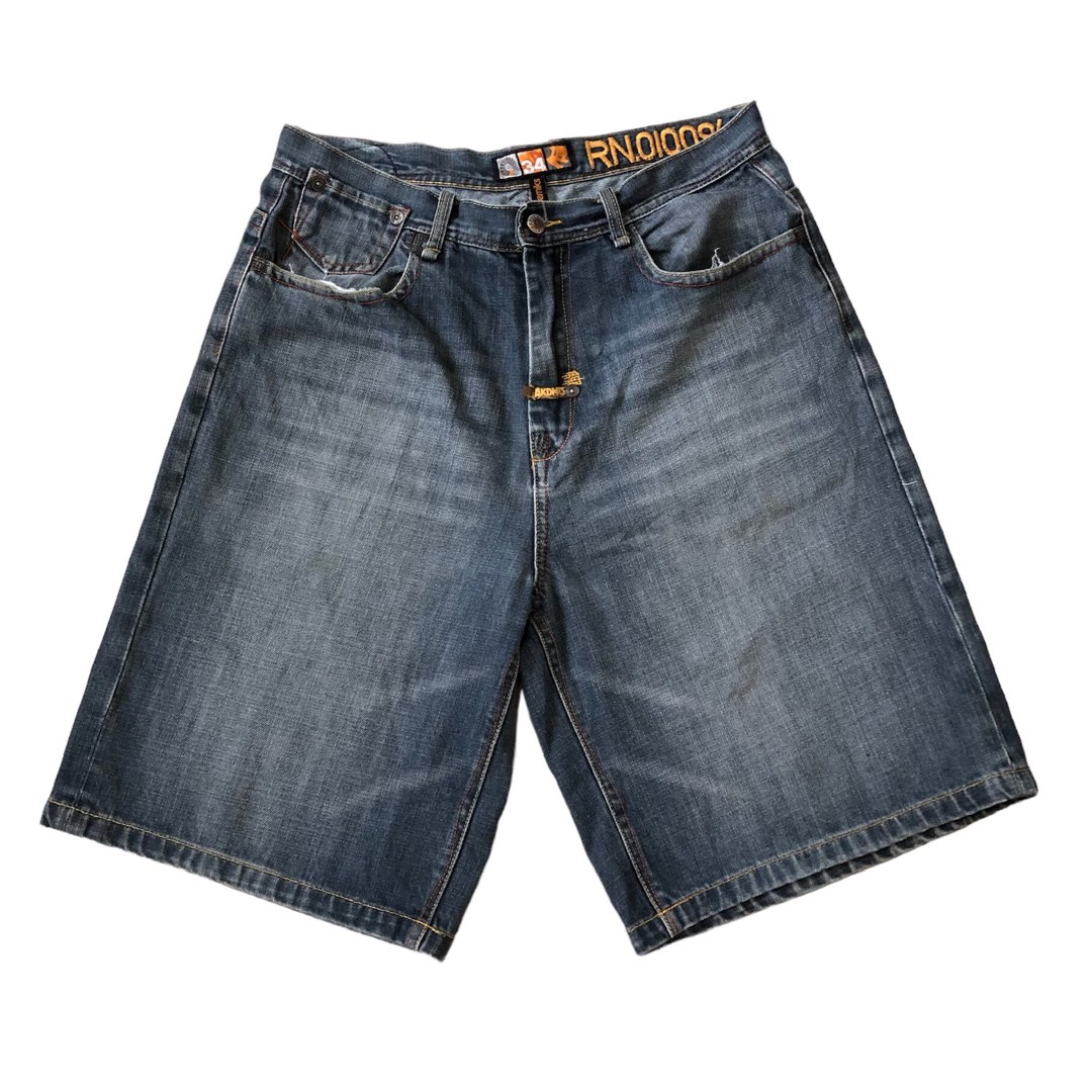 y2k Akademiks Skateboard Jorts, Men's Fashion, Bottoms, Shorts on Carousell