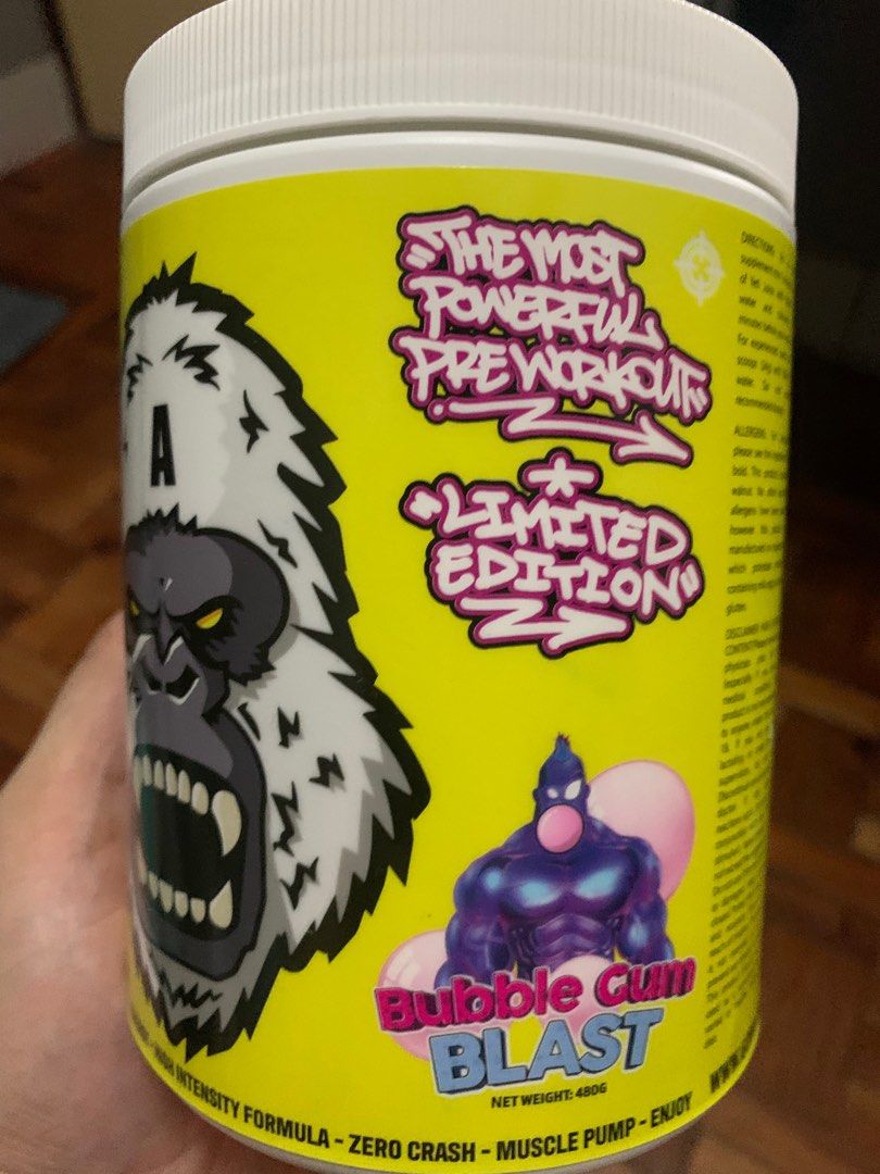 Yeti Juice Gorilla Alpha Pre Workout, Health & Nutrition, Health