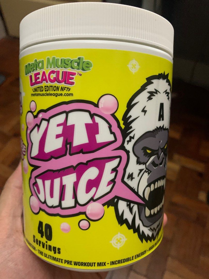Yeti Juice Gorilla Alpha Pre Workout, Health & Nutrition, Health
