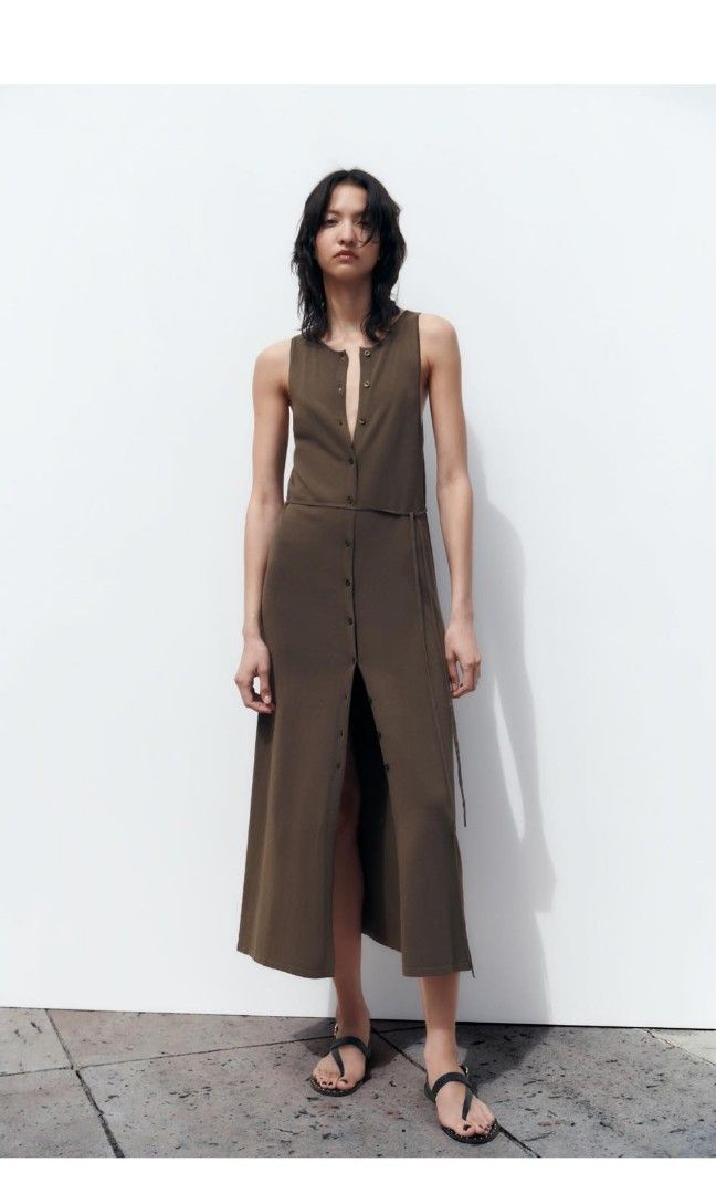 Belted knit on sale dress zara