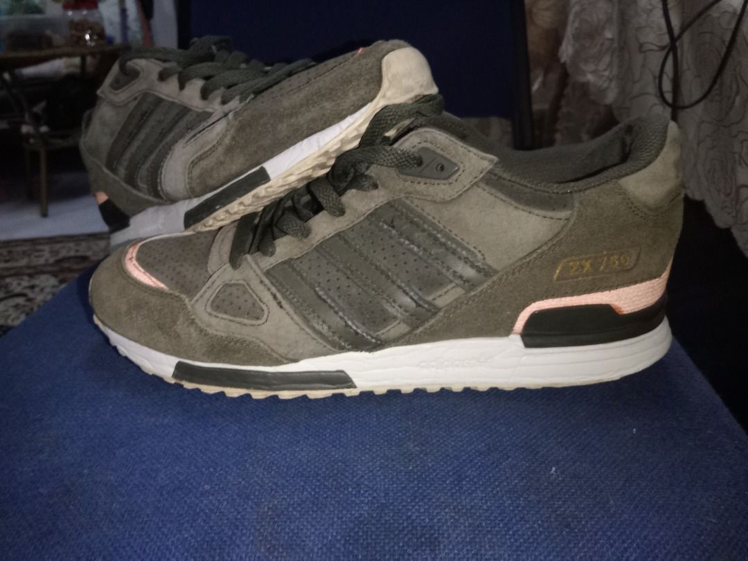 Adidas zx 750 army green clearance
