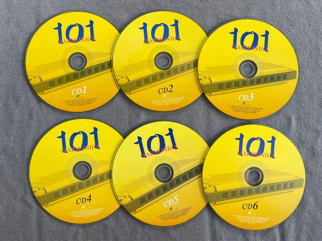 101 HARMONICA 6CD