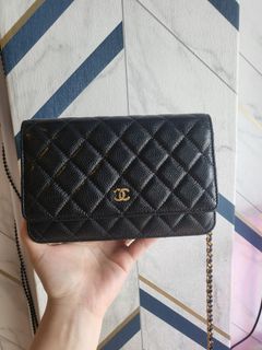CHEAPEST $3990! Full Set Chanel Classic Wallet On Chain