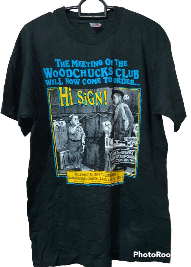 21x31.5 vintage old tv series little rascals high sign STYMIE & SPANKY ...