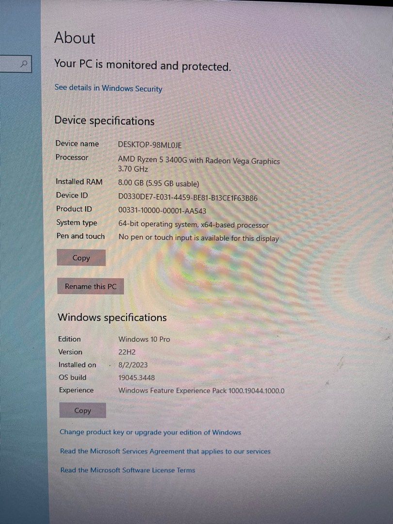 2nd hand computer good as new (Category: Desktops) located in Quezon City. Submitted by jheanlheny (Listing ID 1259795493, Image 1). Description: 2nd hand pero good as new mga boss madam need lang ng budget need asap! Set na po kasama na ang patungan nasa picture na yung details.