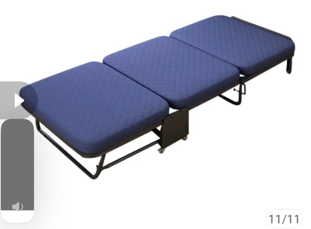 3 fold bed, Furniture & Home Living, Furniture, Bed Frames & Mattresses