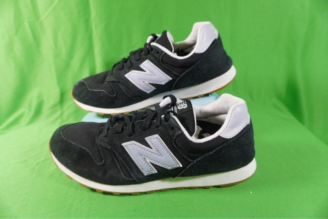 553.New Balance men s 373 black grey size 43 Insole 27 5 cm Made in indonesia