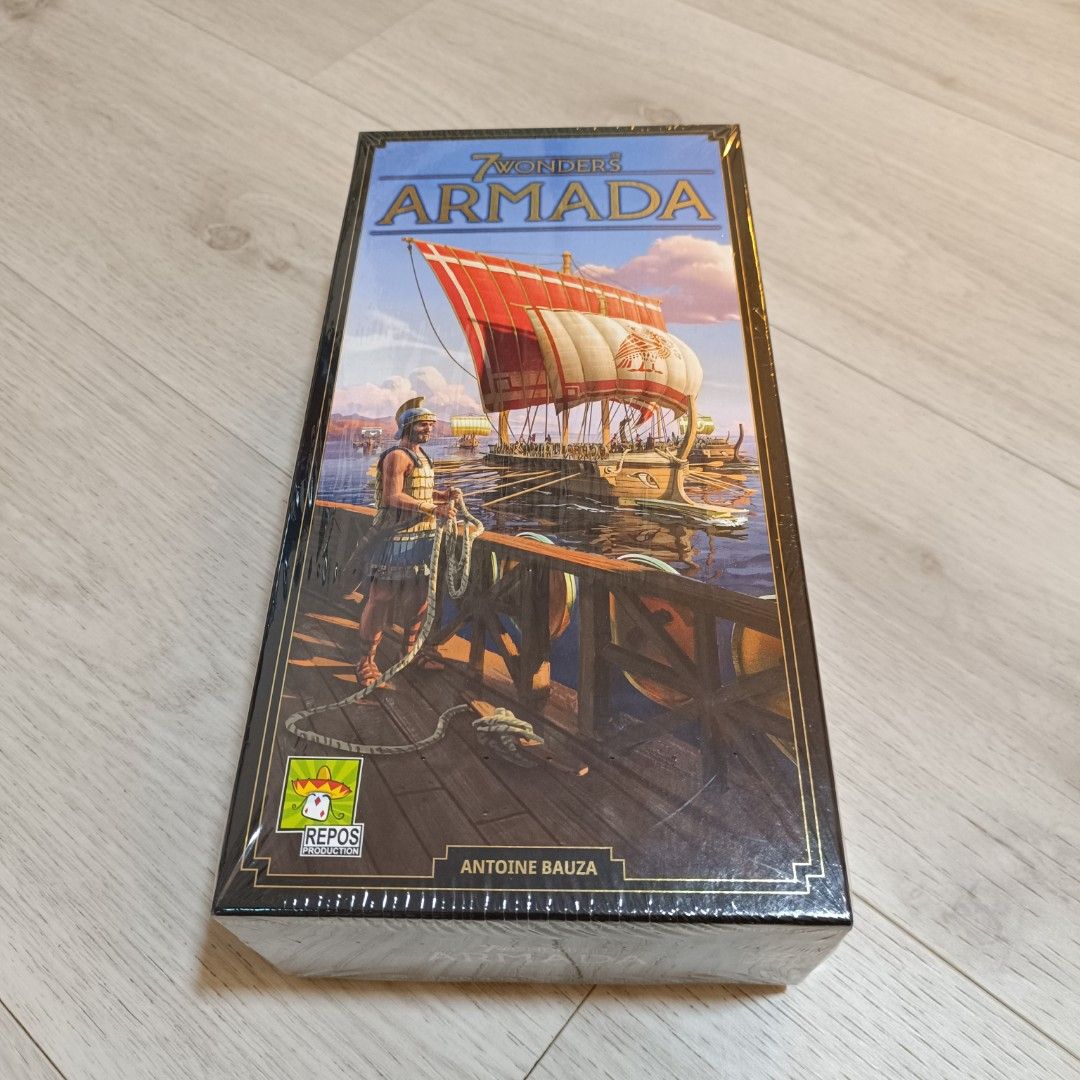 7 Wonders Armada Expansion 2nd Edition Board Game Hobbies