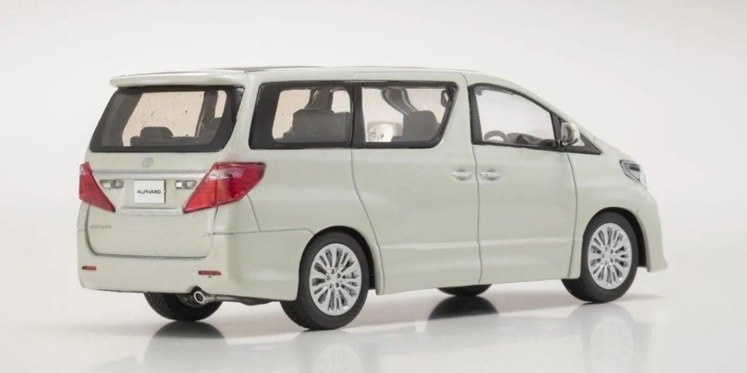 京商 1/43 トヨタ アルファード 350S ホワイトパールクリスタル
