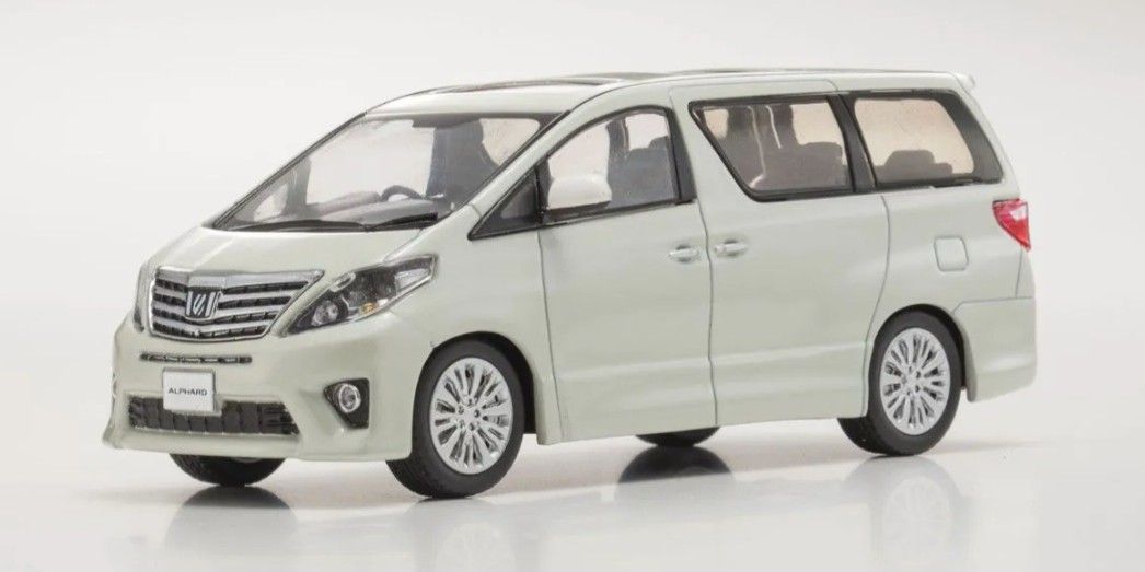 全新1:43 Kyosho Toyota Alphard 350S C Package White Gold