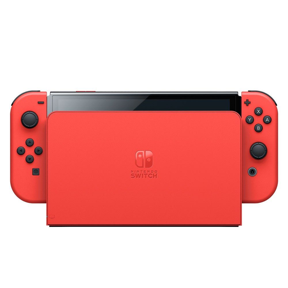 任天堂 Switch 瑪利歐亮麗紅 特仕機oled版 公司貨（現貨）送配件組(價值千元）