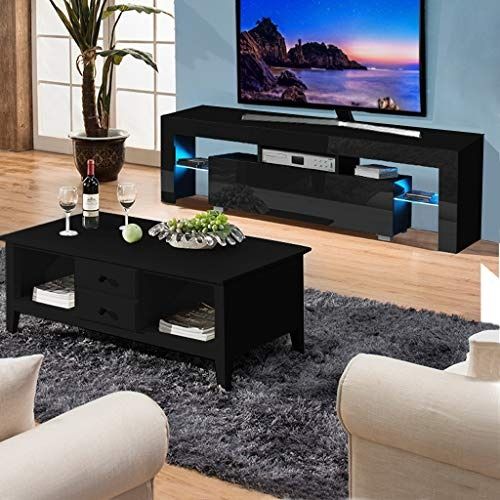 Dripex led shop tv stand