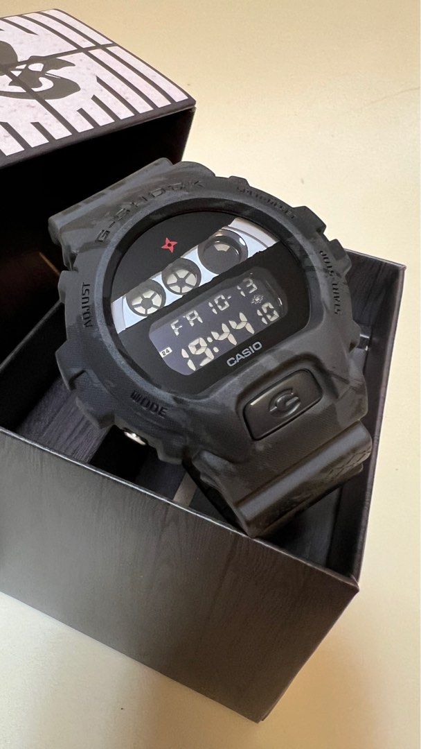 賣全新Casio G-Shock DW-6900NNJ-1JR 忍者特別版, 名牌, 手錶