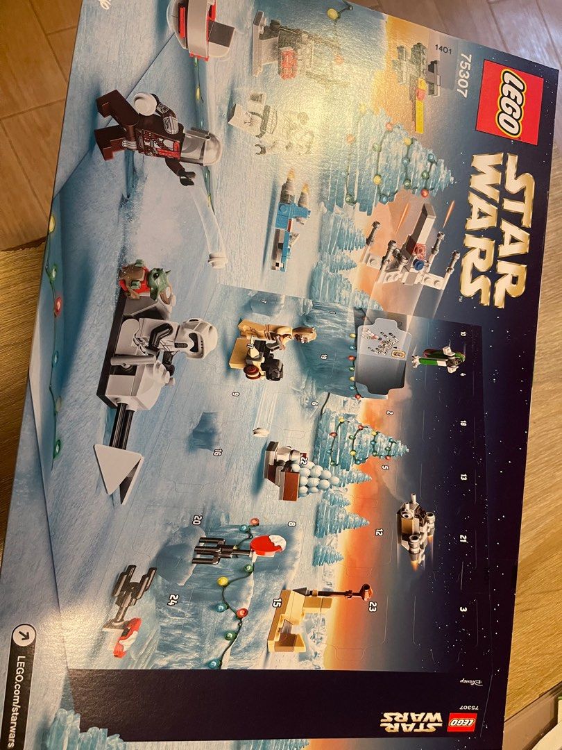 全新 Lego Star Wars advent Calendar 2021 興趣及遊戲 玩具 遊戲類 Carousell