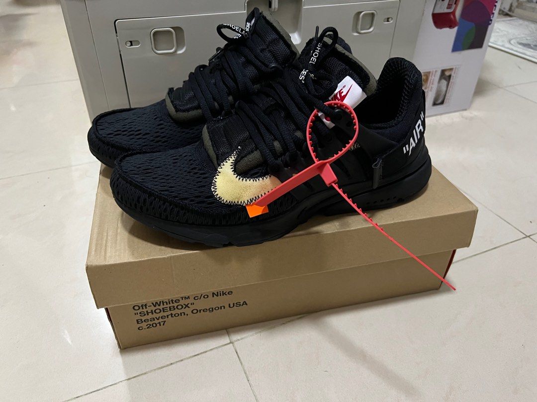 Off White x Nike Air Presto US9 The 10, 男裝, 鞋, 波鞋- Carousell