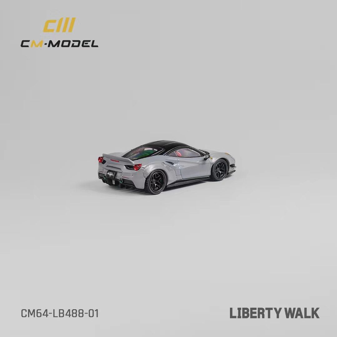 預訂 pre-order**** CM Model 1:64合金模型 LBWK 488 Ferrari Mitsubishi Lancer ...
