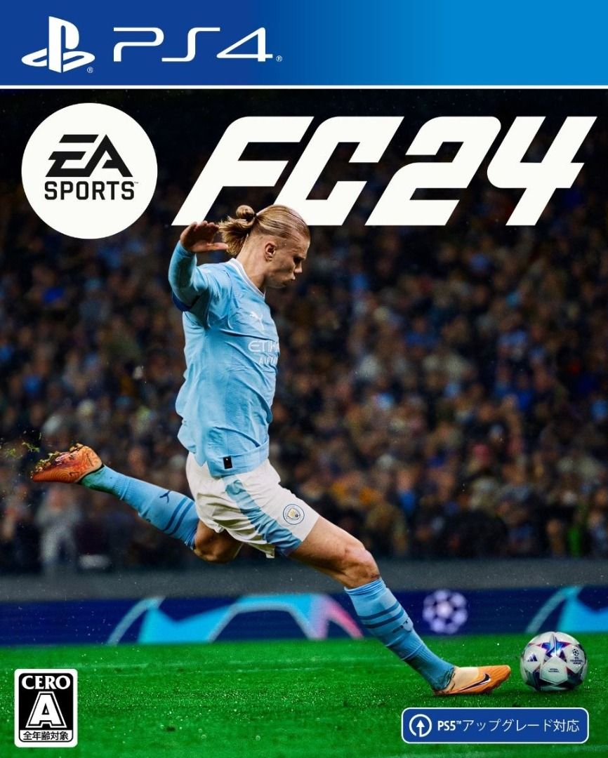 全新) PS4 FIFA 24 EA Sports FC 24 (行版/ 日版, 中文/ 英文/日文