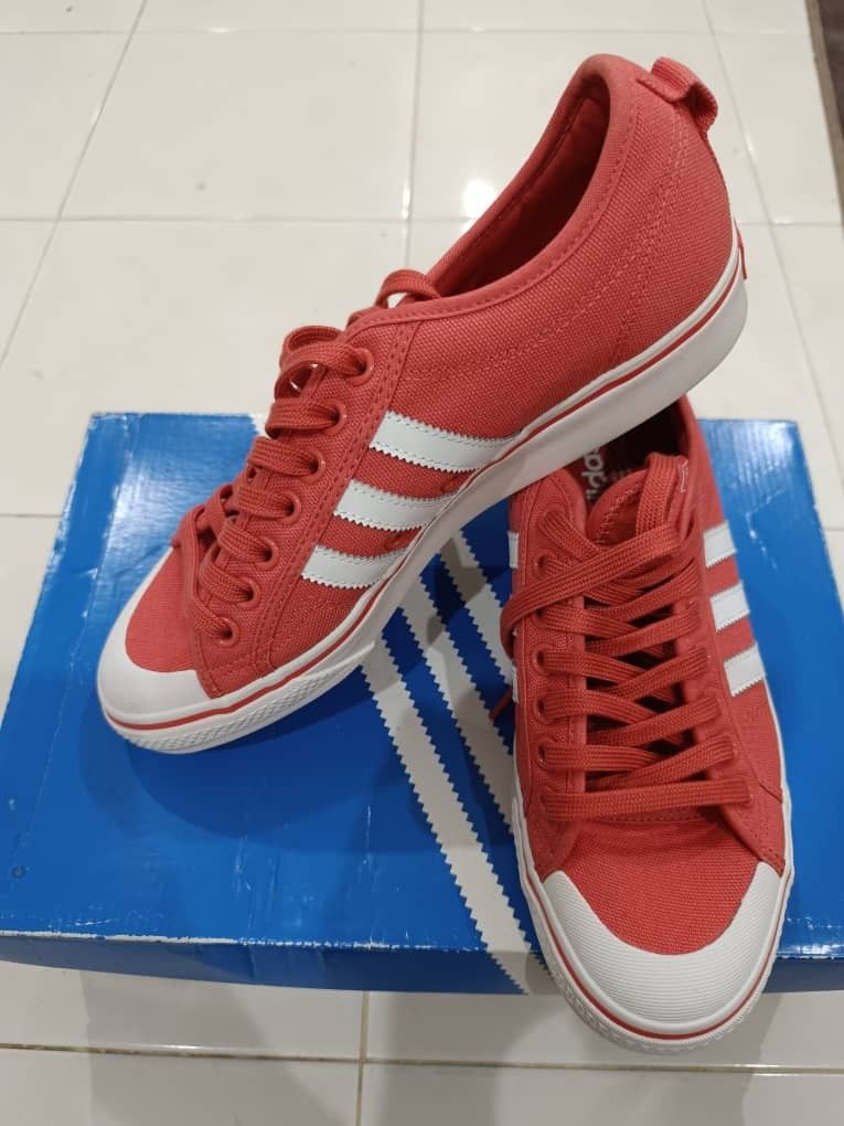 Adidas nizza on sale trace scarlet