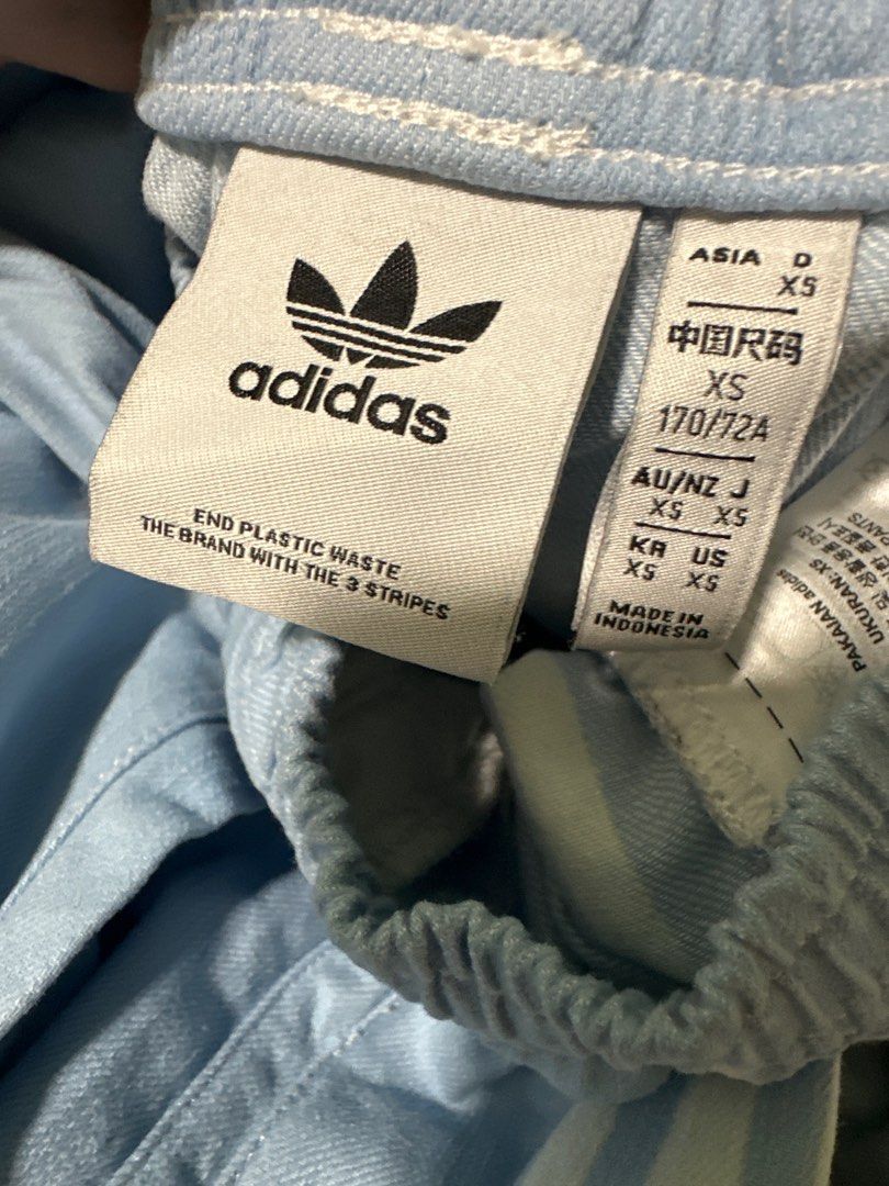 Adidas made in deals china vs indonesia jeans