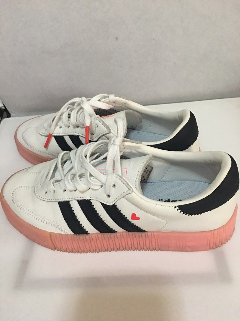 adidas sambrose valentine sneakers, Women's Fashion, Footwear, Sneakers on  Carousell