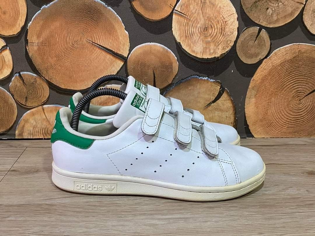 adidas stan Smith CF J White Green original Fesyen Wanita