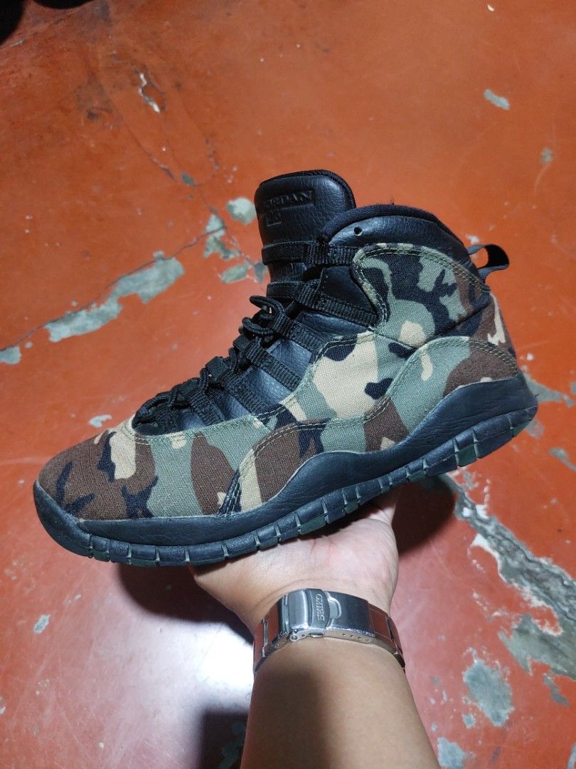 Woodland camo sale jordans