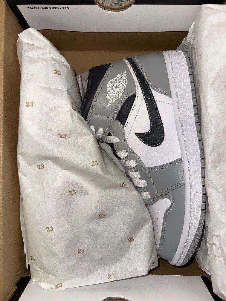 zalando air jordan 1 smoke grey