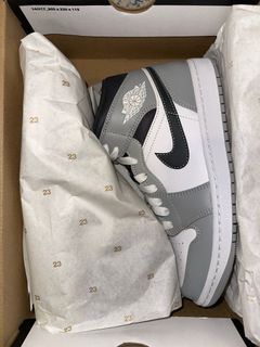 Air Jordan 1 Light Smoke Grey mid