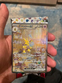 Pokémon 151 eng Alakazam EX SAR 201/165, Hobbies & Toys, Toys & Games on  Carousell