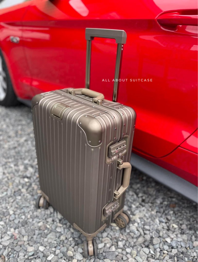 All Aluminum Luggage, Hobbies & Toys, Travel, Luggage on Carousell
