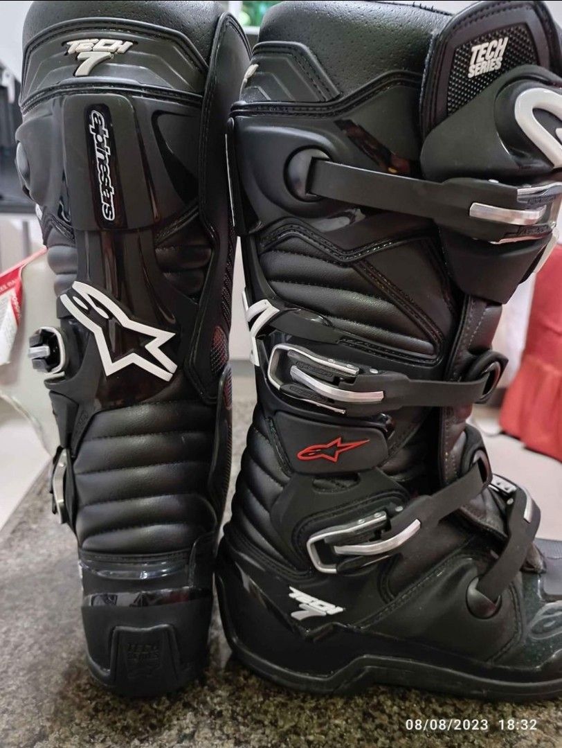 Alpinestars Tech7 Size 11 Men s Fashion Footwear Boots on Carousell