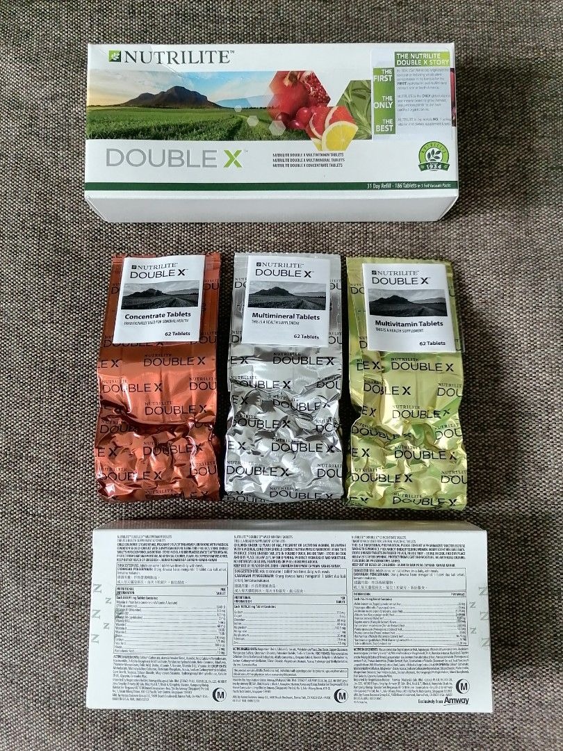 Amway Nutrilite Double X, Health & Nutrition, Health Supplements