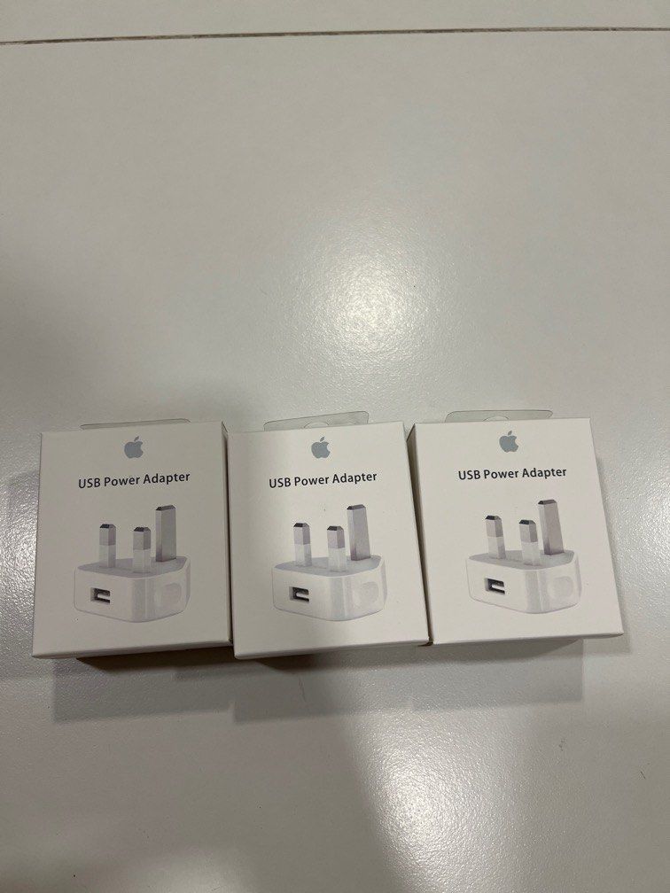 Apple 5w Usb Power Adapter -Free SingPost normal mail-, Mobile Phones ...