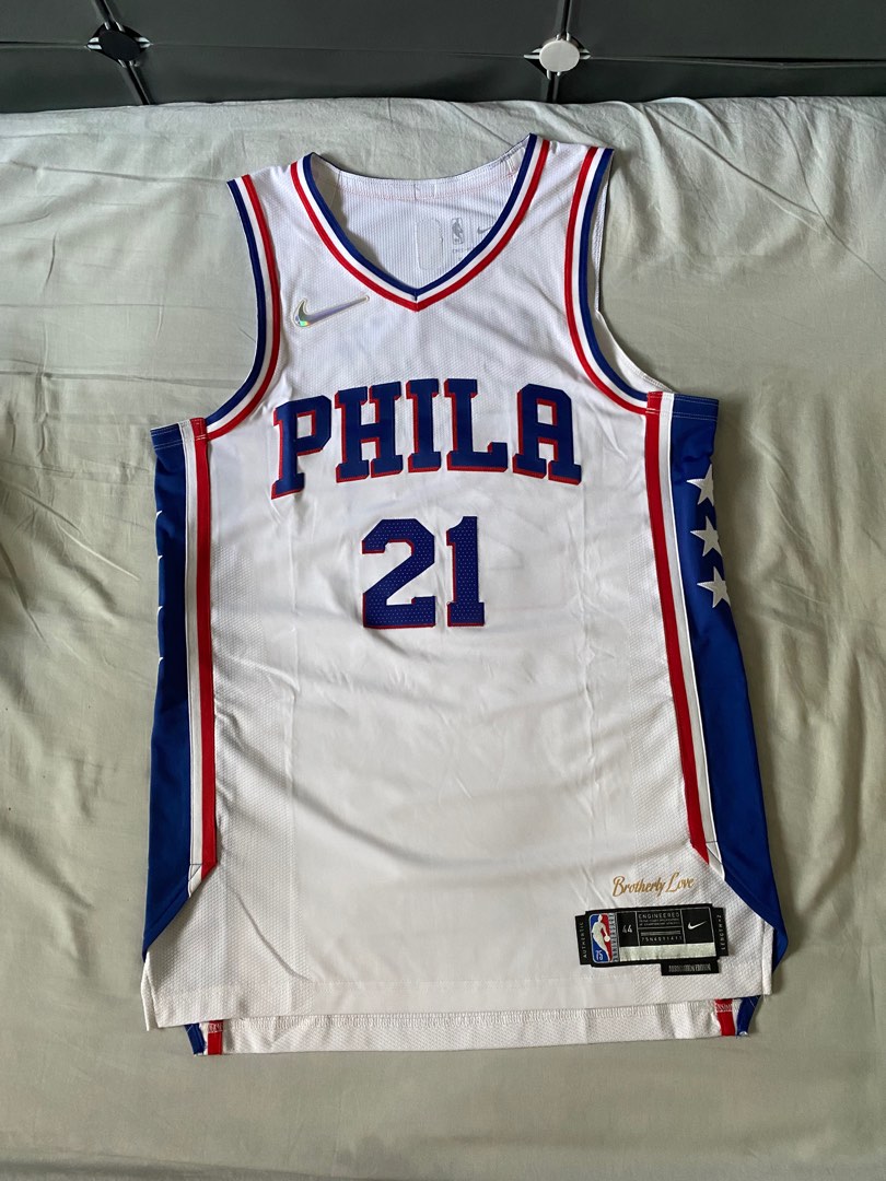 Men's Jordan Brand Joel Embiid Blue 2023 NBA All-Star Game Swingman Jersey Size: Large