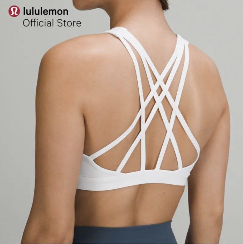 Authentic LULULEMON Free to Be Serene C/D Strappy Sports Bra, Women's  Fashion, Activewear on Carousell