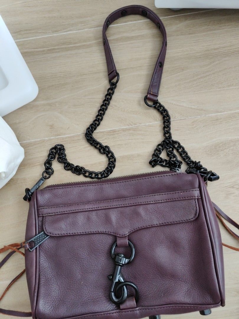 Rebecca minkoff purple crossbody outlet