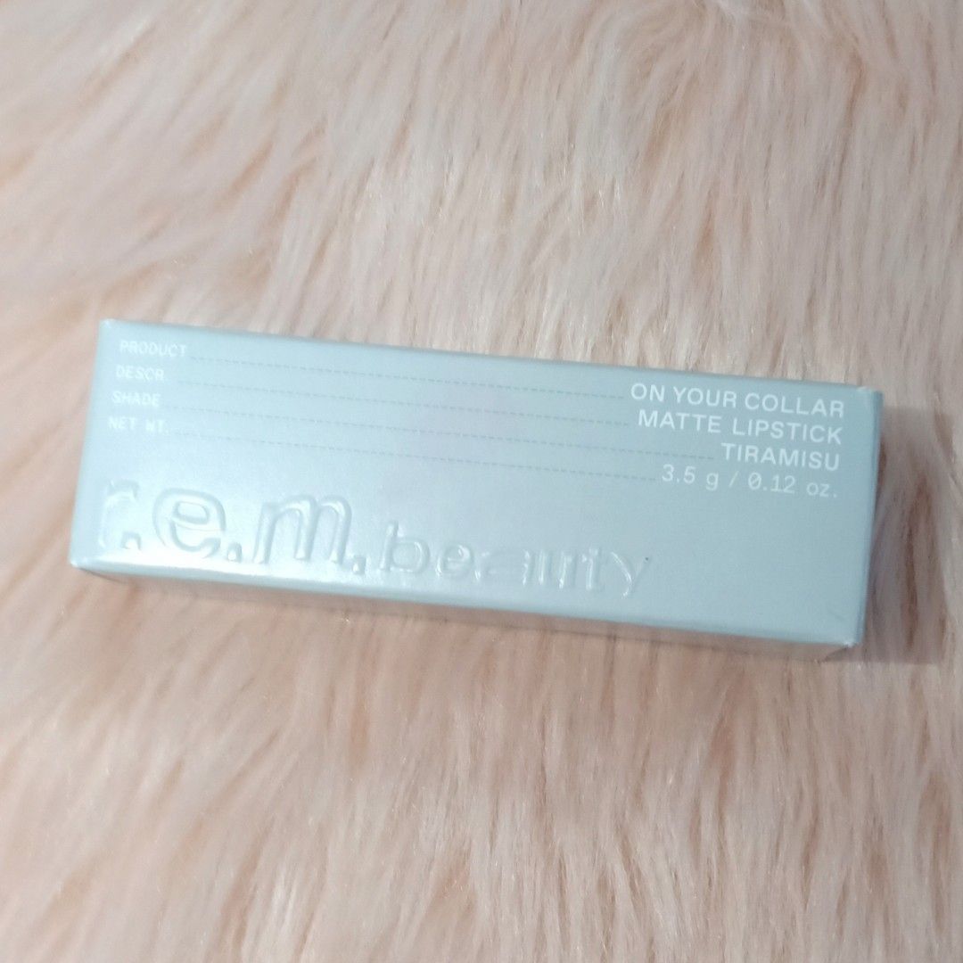[AUTHENTIC] r.e.m. beauty On Your Collar Matte Lipstick Tiramisu