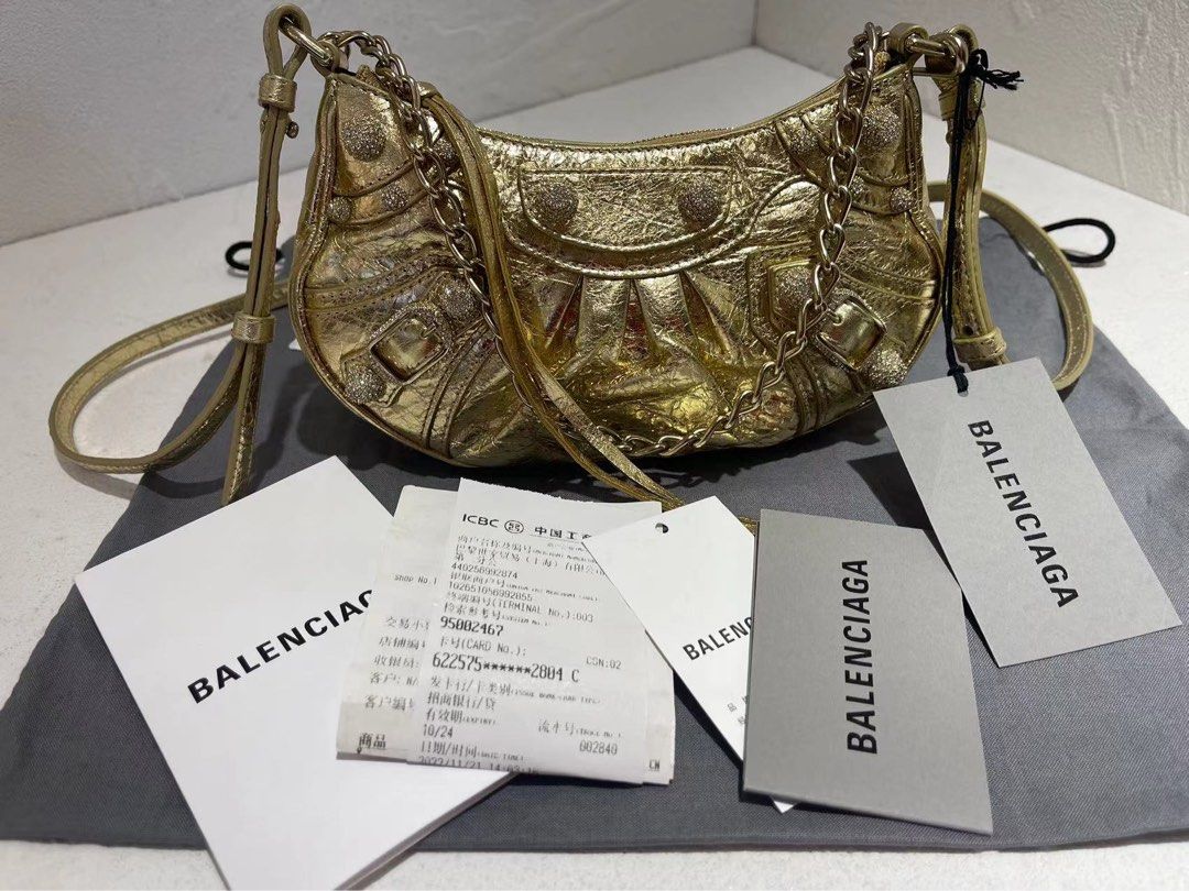 Balenciaga small sling bag, Women's Fashion, Bags & Wallets, Crossbody