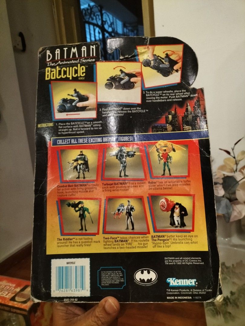 Batman batcycle, Hobbies & Toys, Toys & Games on Carousell