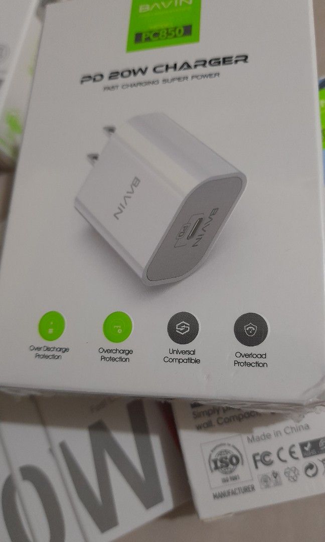 BAVIN brand.ac ADAPTOR CABLE CHARGER (Category: Chargers & Cables) located in Quezon City. Submitted by hajjasittienor (Listing ID 1259855975, Image 2). Description: BAVIN BRAND. BAVIN BRAND IPONE CABLE 3METER. 300 MICRO ANDROID 3METER.300 TYPE C CABLE 3METER.300 TYPE C IPONE CABLE.300 TYPE C ADAPTOR 400 ....PWEDE COD .....PWEDE PICK UP AVIDA TOWER NEW MANILA COL BONNY SERRANO AVE QUEZON CITY.