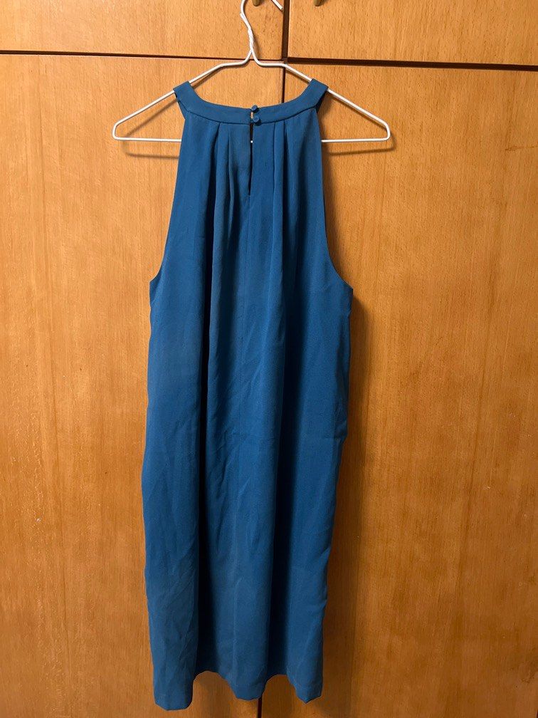 BCBG blue swing dress Carousell