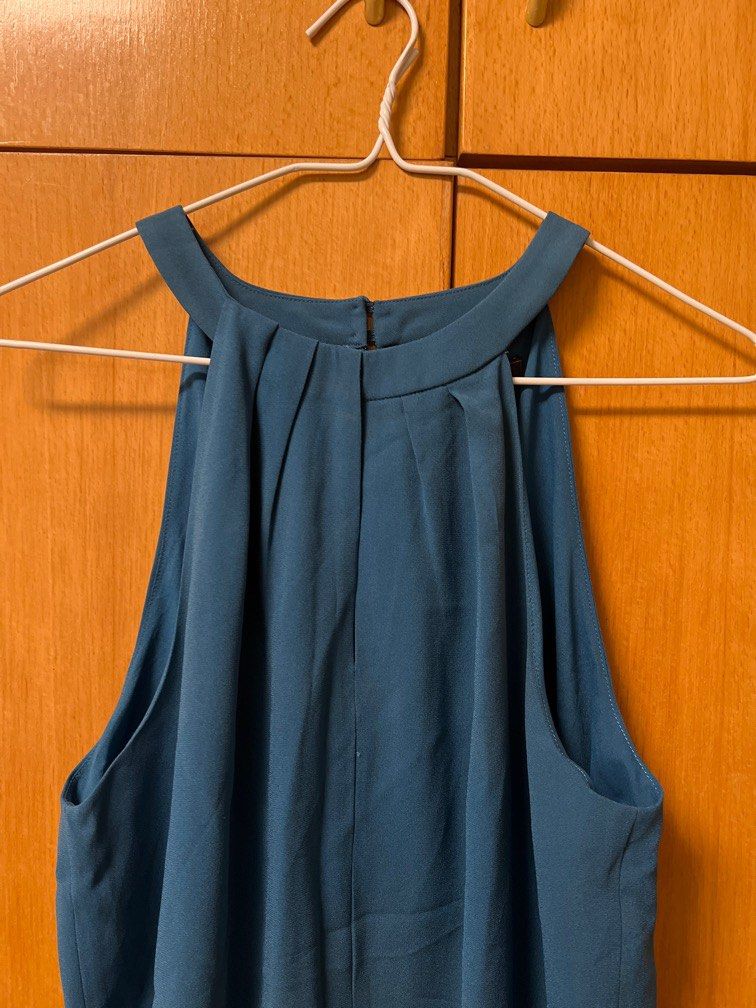 BCBG blue swing dress Carousell