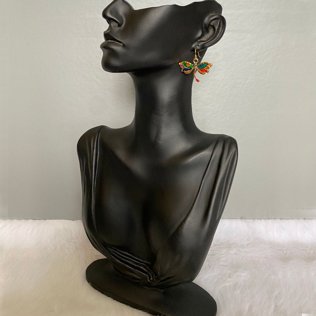 Betsey johnson dragonfly earrings store