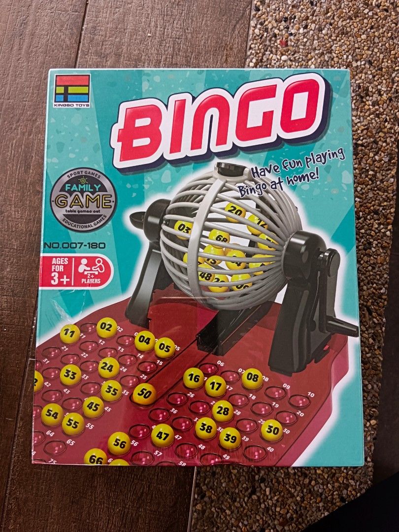 Bingo Game Family Traditional Educational Games, Hobbies & Toys, Toys
