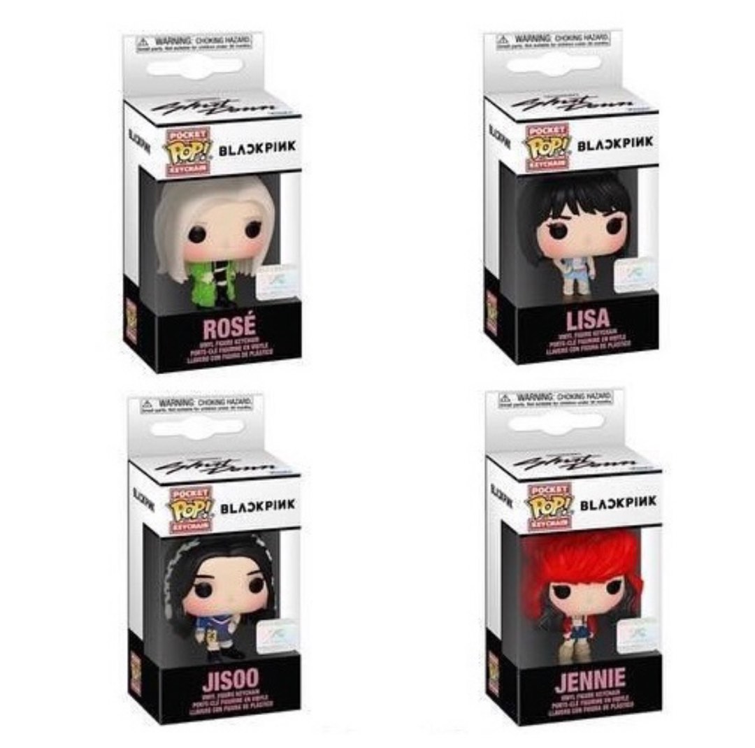 Figurine Pop Blackpink pas cher : Jisoo / Jennie / Rosé / Lisa - Pack