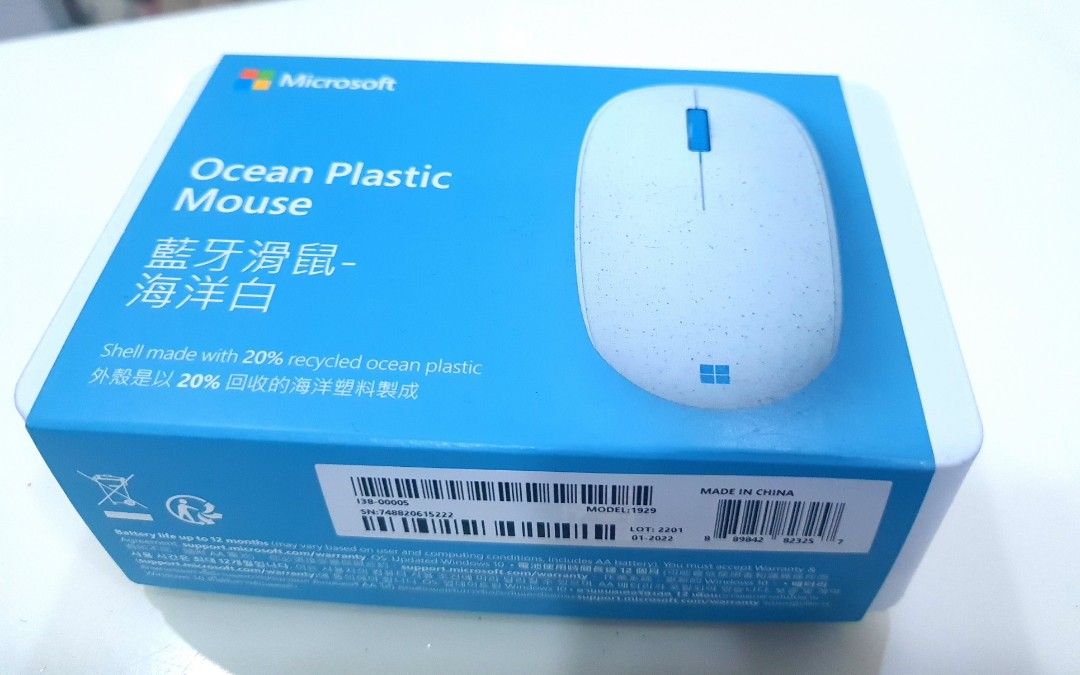 Bluetooth / Wireless Microsoft Ocean Plastic Mouse, Computers & Tech ...