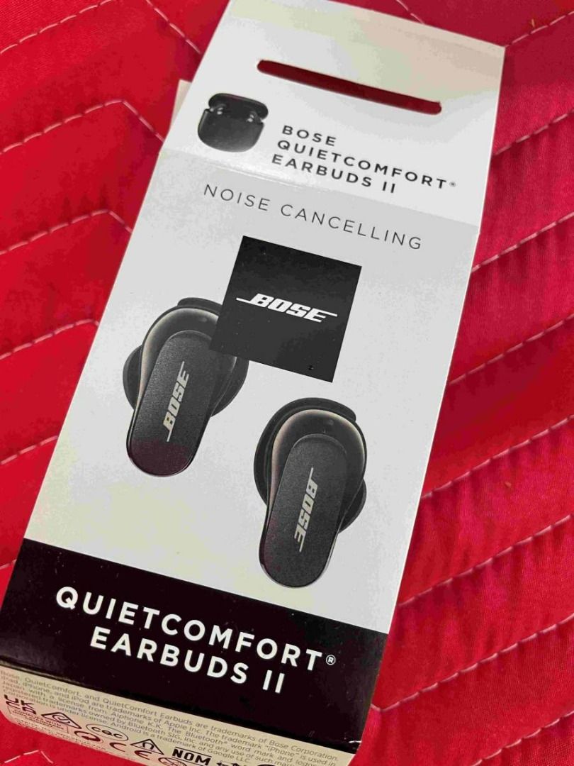 美品】Bose quiet comfort earbuds 2 triple black-