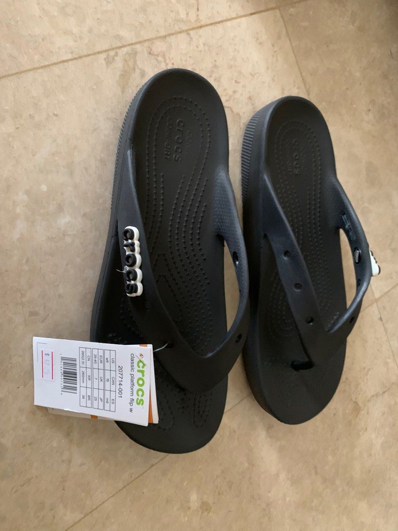 Brand new Crocs Flip Flop Sandal, Men's Fashion, Footwear, Flipflops ...