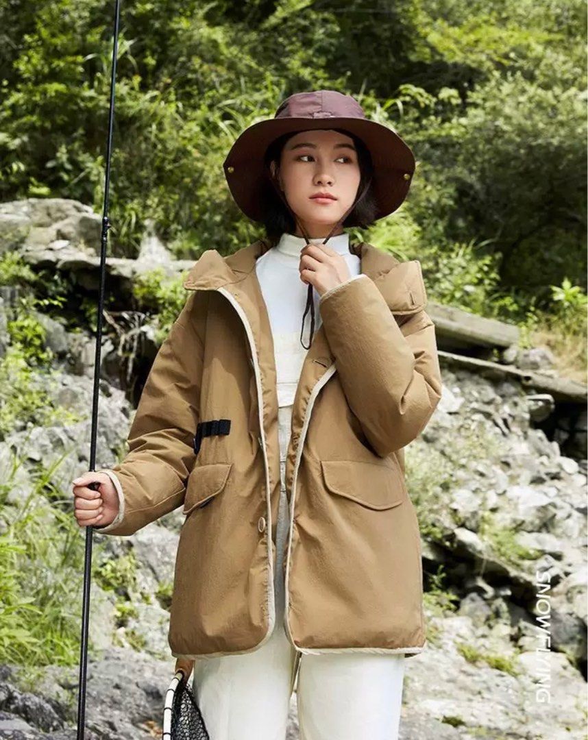 Down feather jacket brands store